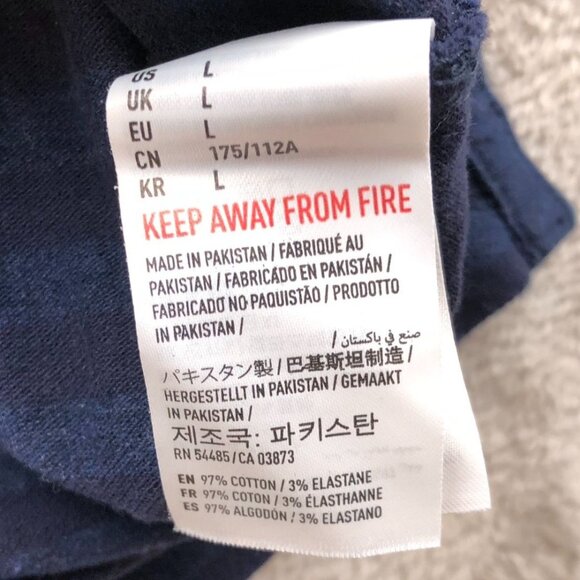 American Eagle Outfitters Men's Polo Shirt Large USA Slim Fit Core Flex Striped - Picture 8 of 12